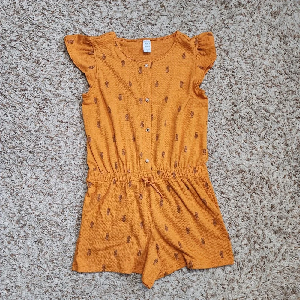 Carter's‎ Girl Sz 14 14a Lot of 5 Sweaters Rompers